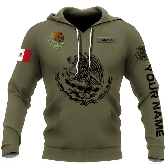 Mexican Pattern 3D Digital Print Men's Fashion Hoodie
