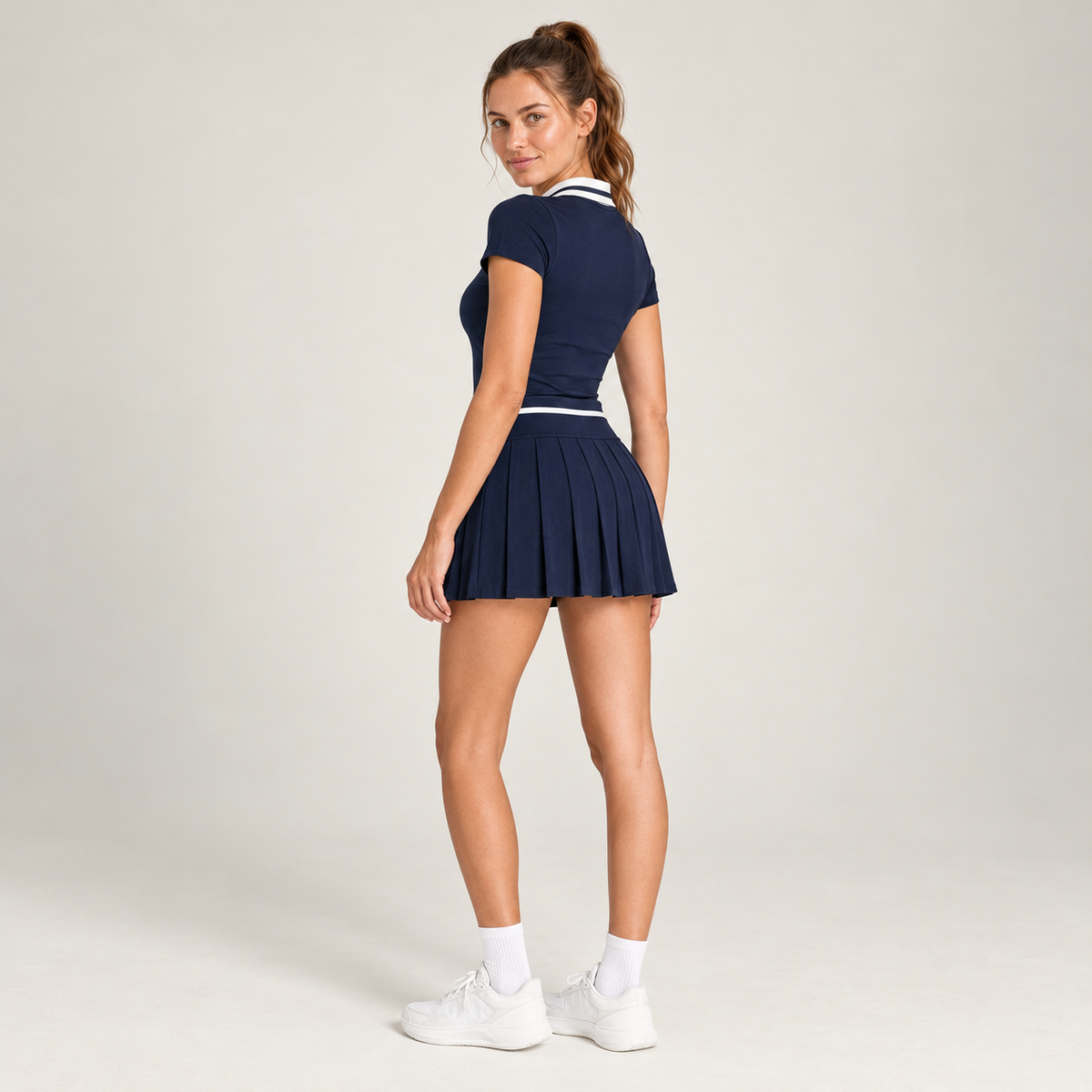 Women’s Padel Heritage Court Sets Navy Blue
