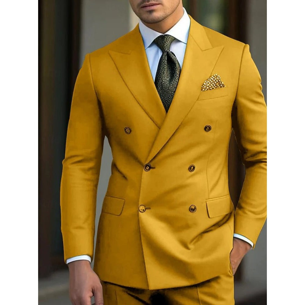 Fashion Luxury Men's Suit Wholesale  Formal Business TwoPiece