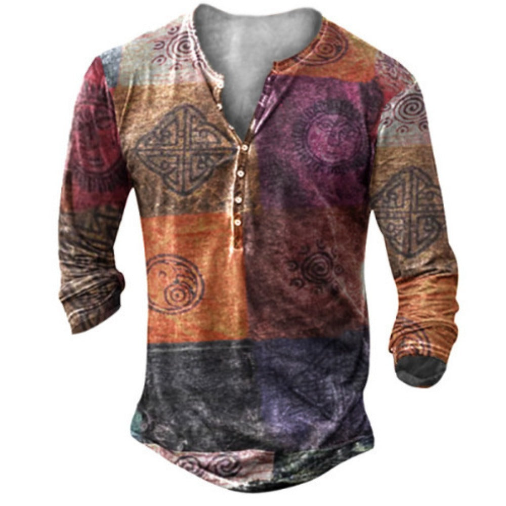 Summer Munich Beer Festival Theme 3D Digital Print Men's Casual Tee