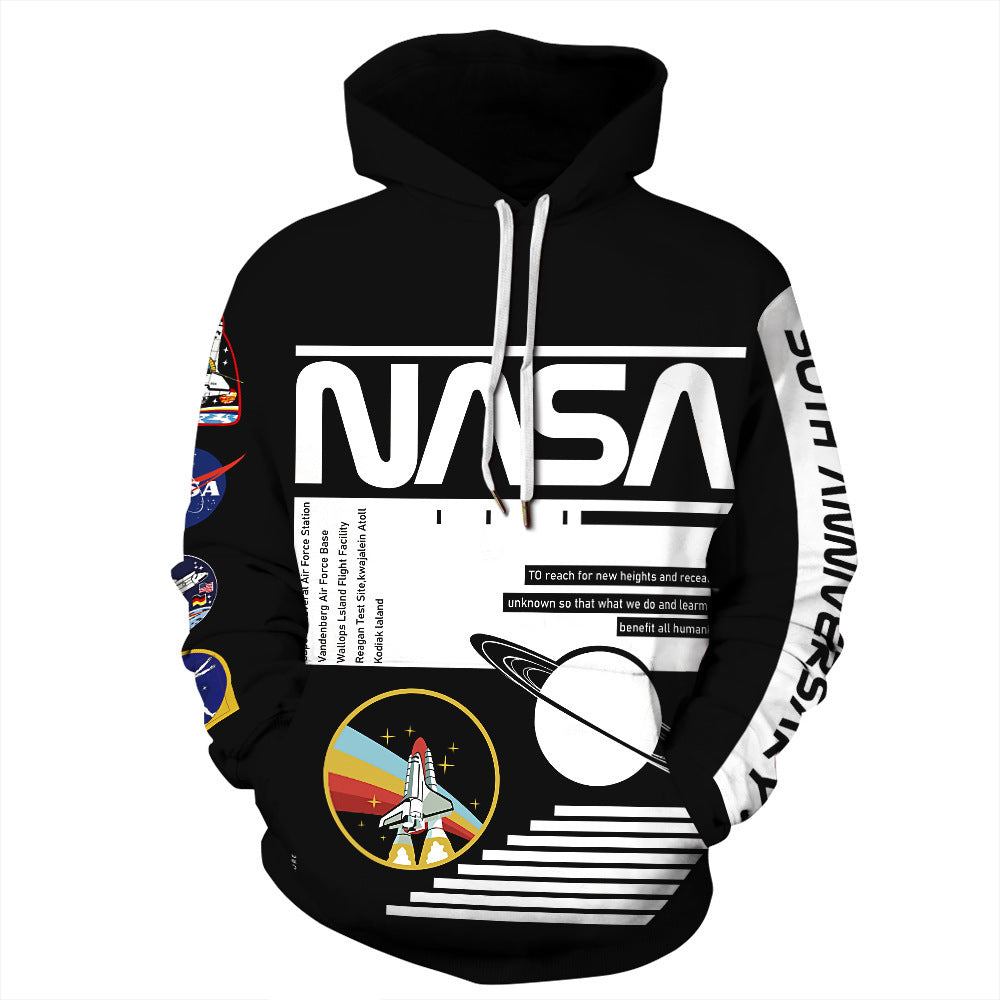 Unisex 3D Print Hoodie European Sizing Hoodie