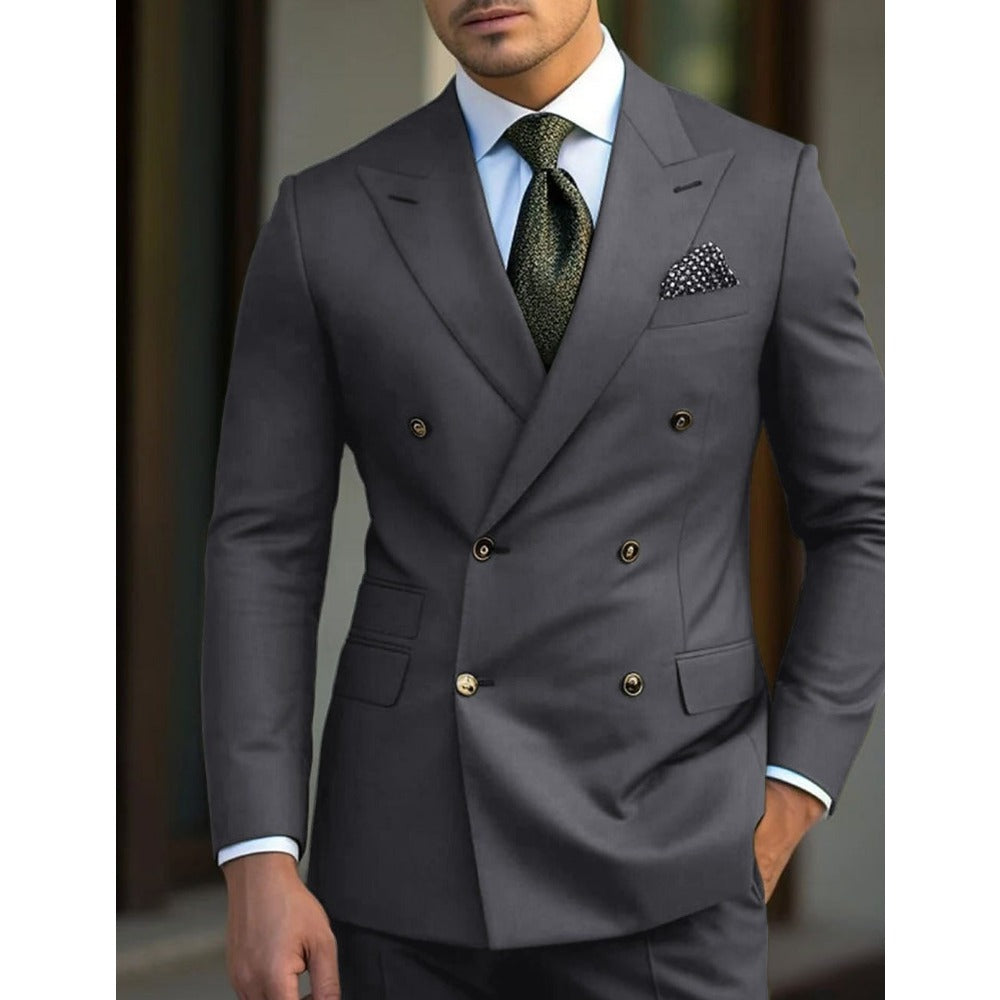 Fashion Luxury Men's Suit Wholesale  Formal Business TwoPiece