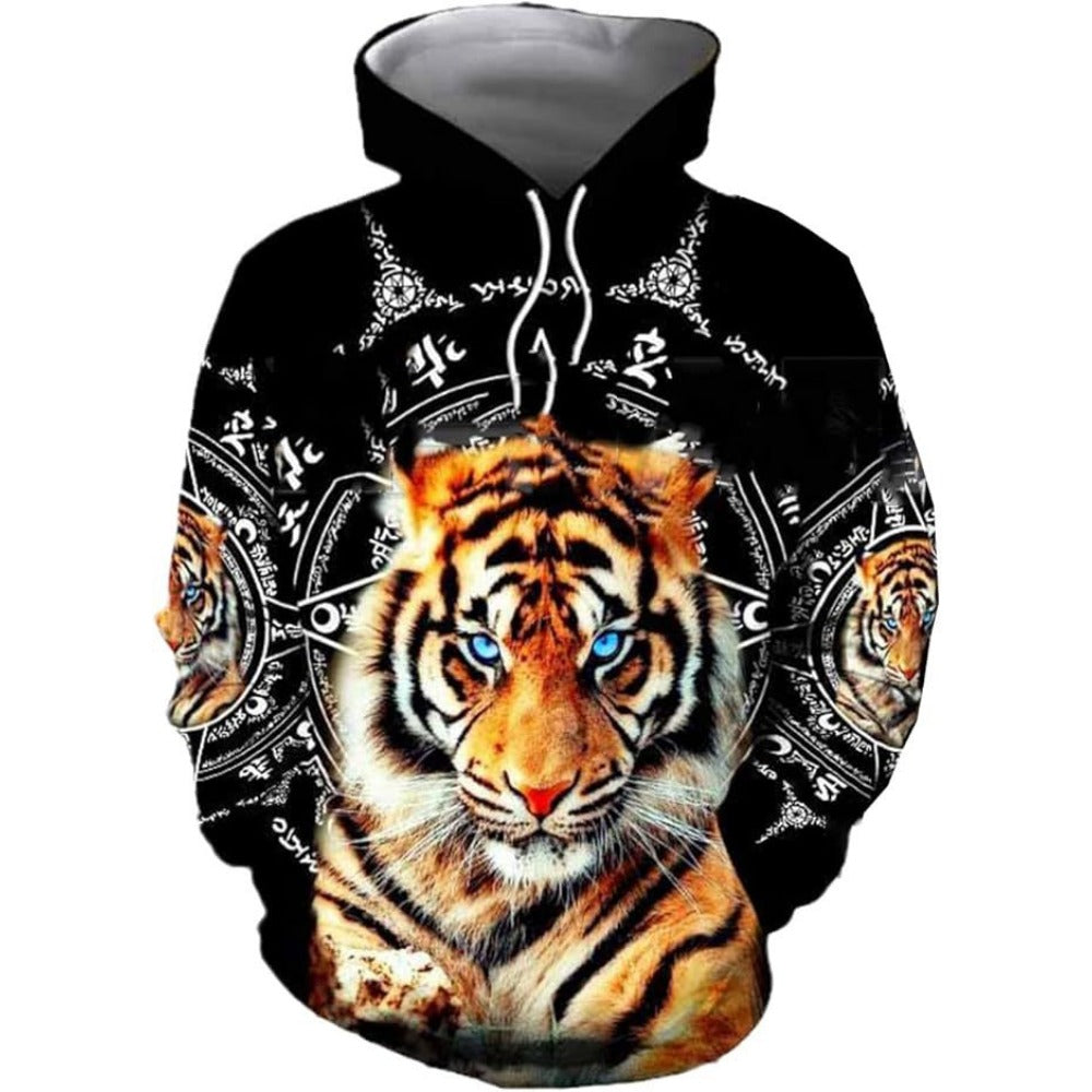 Healthy Fabric Source Factory (No Zipper) Popular 3D Print Hoodie
