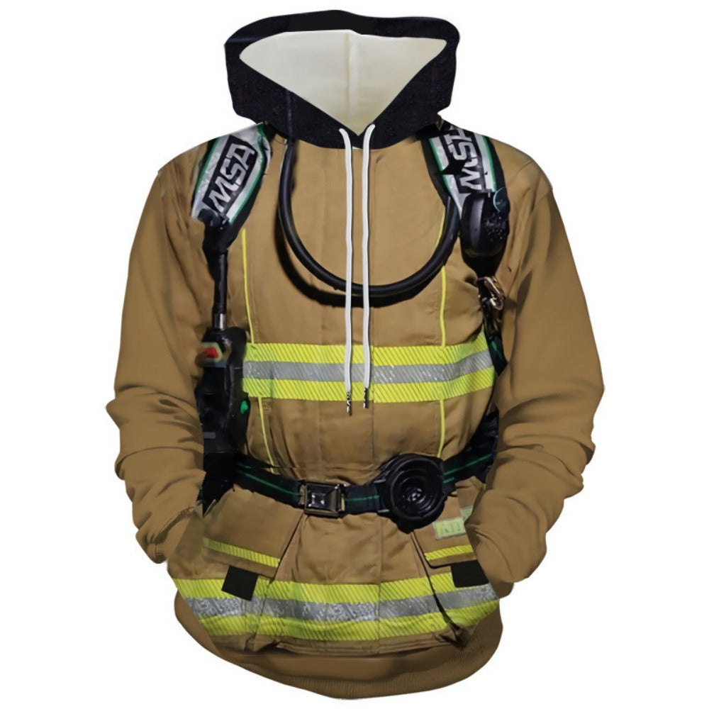 Unisex 3D Print Hoodie European Sizing Hoodie