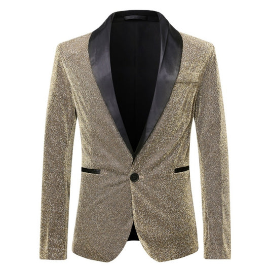 EuroSize Men's Autumn StageBarParty GoldThread Emcee Tuxedo