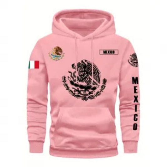 Mexican Pattern 3D Digital Print Men's Fashion Hoodie