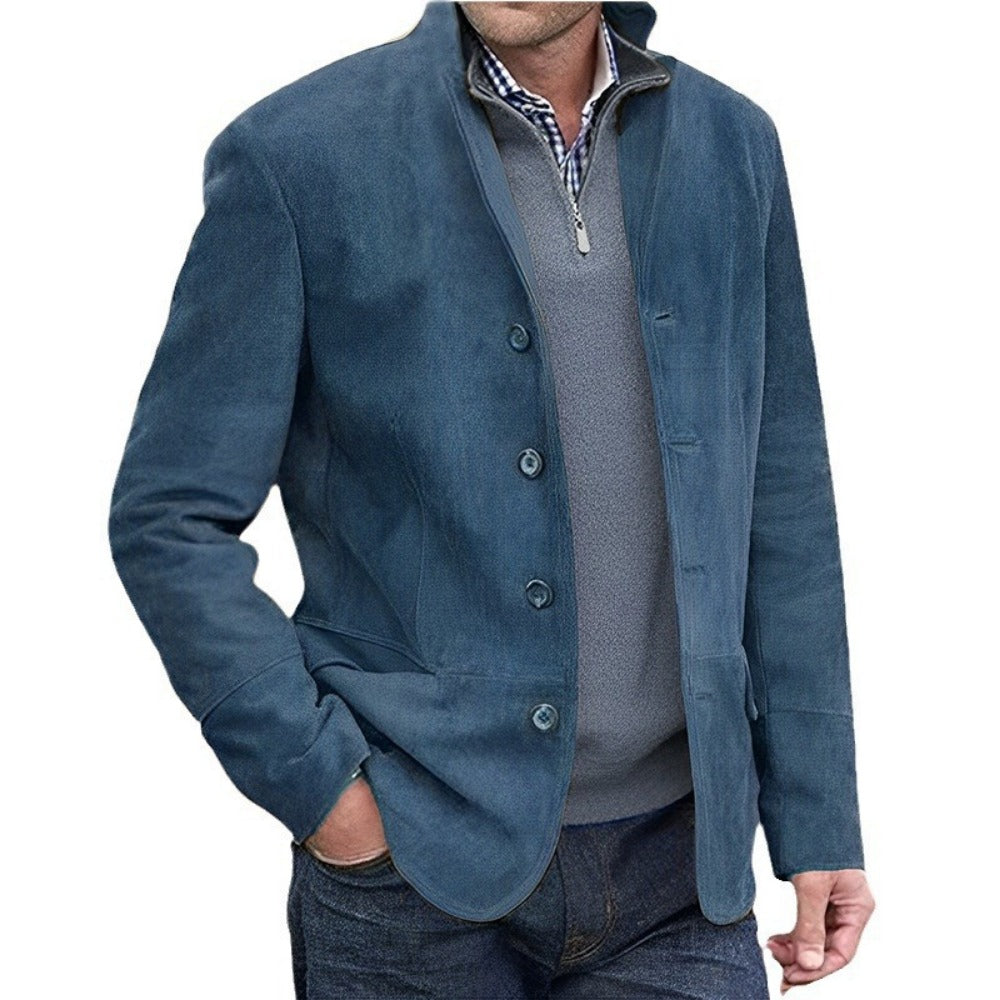 New Lapel Retro Casual Men's Jacket