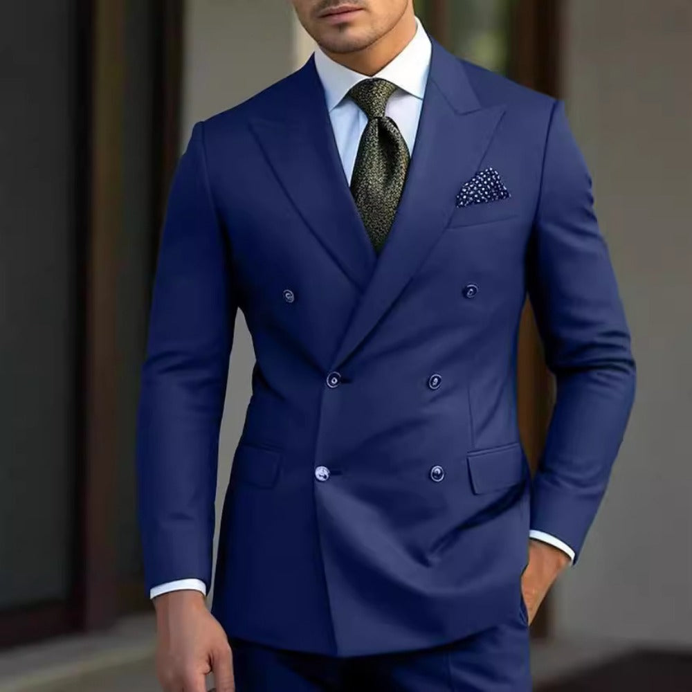 Fashion Luxury Men's Suit Wholesale  Formal Business TwoPiece