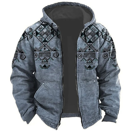 New Retro 3D Print Men's Hoodie MC4