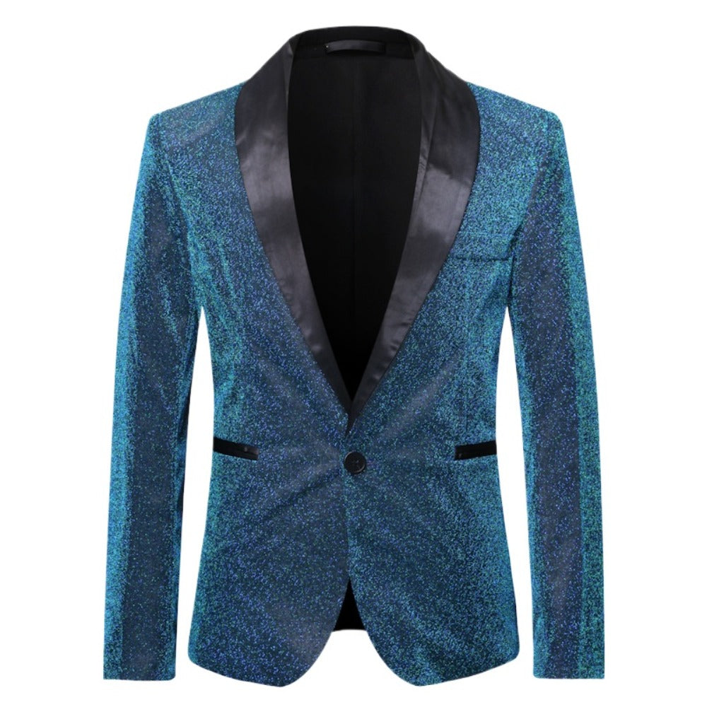 EuroSize Men's Autumn StageBarParty GoldThread Emcee Tuxedo