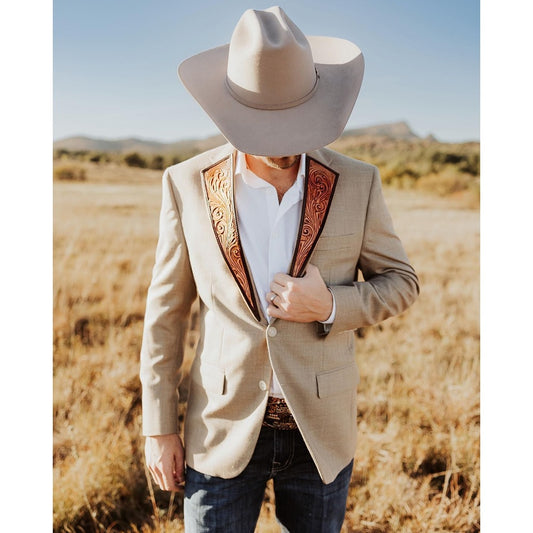Men's Slim Fit Casual Blazer  BeigeBlackCheckered Options