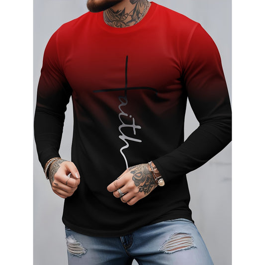 Muscle Fitness Cool Letter Print Men's Sportswear Tee