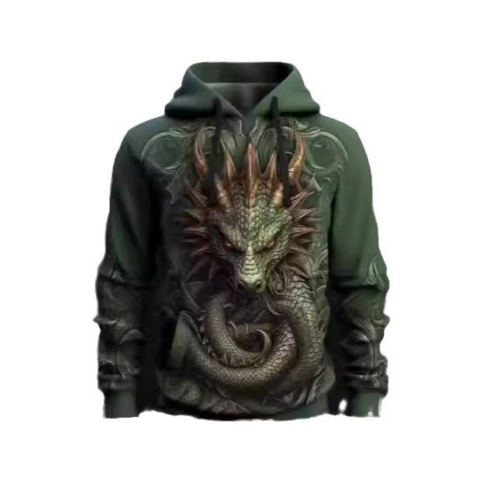 Men's 3D Beanie Sweater Casual Y2K Street Fashion