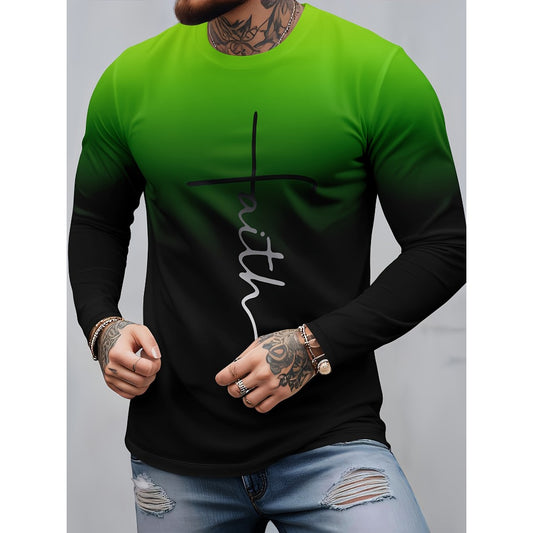 Muscle Fitness Cool Letter Print Men's Sportswear Tee