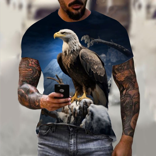 2023 Summer Men's Minimalist Breathable Casual Short-Sleeve Tee