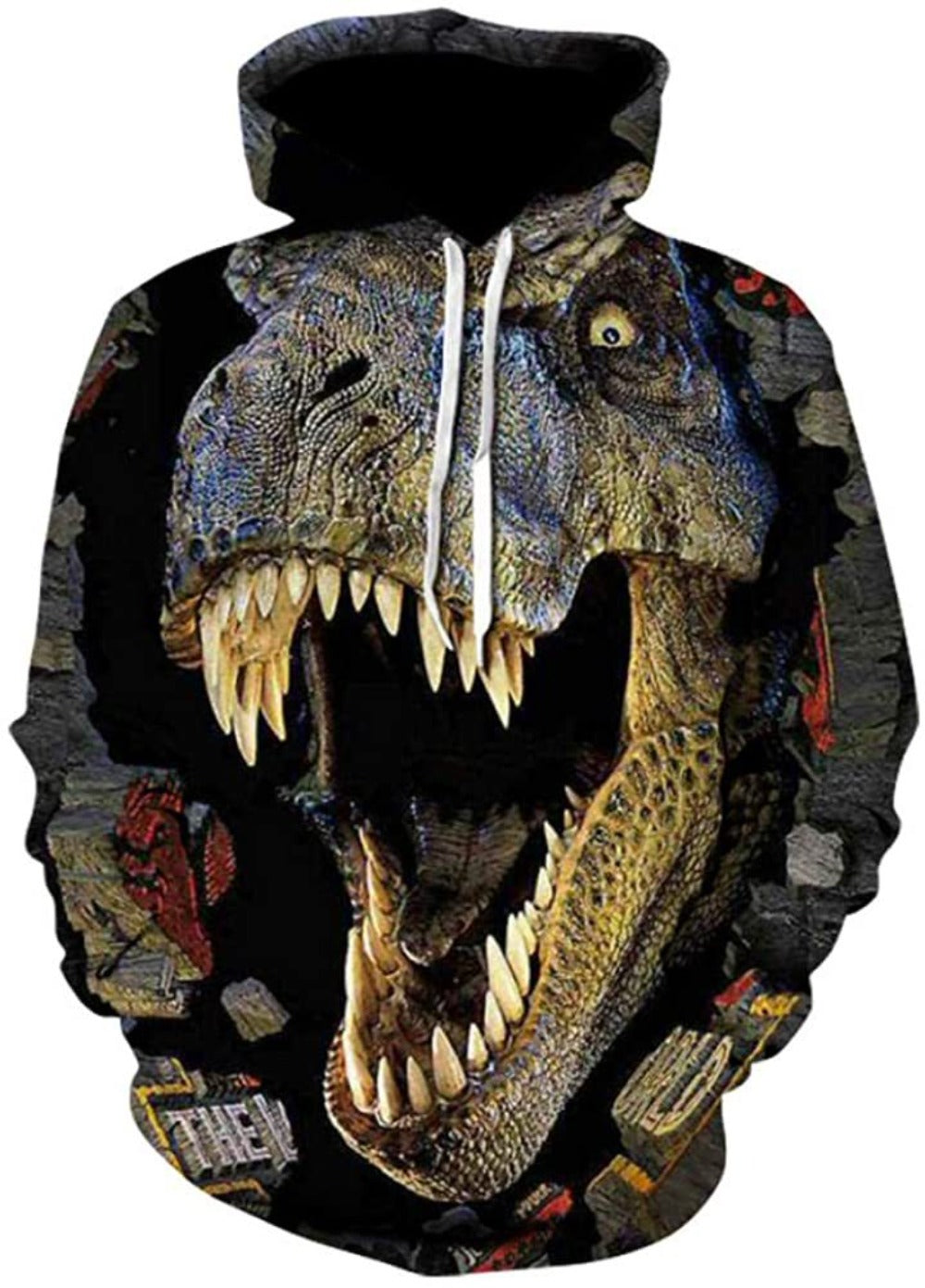 Green Dragon 3D Print Hoodie Baseball Jacket Style