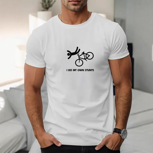 "My Motorcycle Is Calling" Funny Biker Graphic Men's Tee
