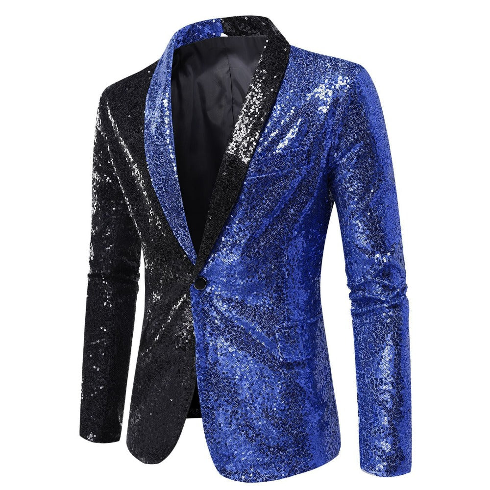 Performance Sequined ColorBlock Suit  NightclubHostPhotography Studio EuroSize