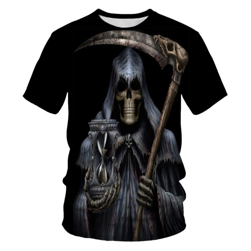 New Fishing-Themed 3D Print Men's Long-Sleeve Cross-Mirror Sportswear