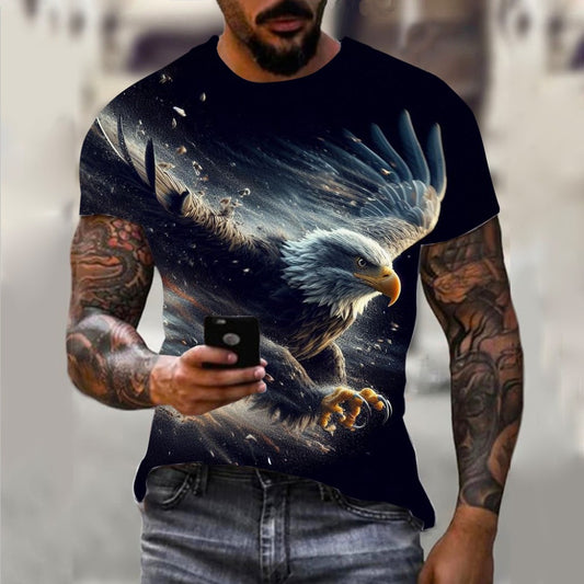 2023 Summer Men's Minimalist Breathable Casual Short-Sleeve Tee