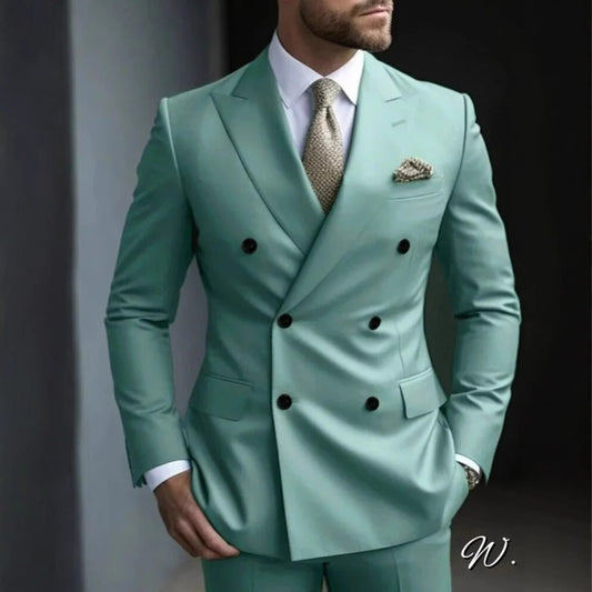 Men's BanquetBusiness Fashion Luxury Suit Set