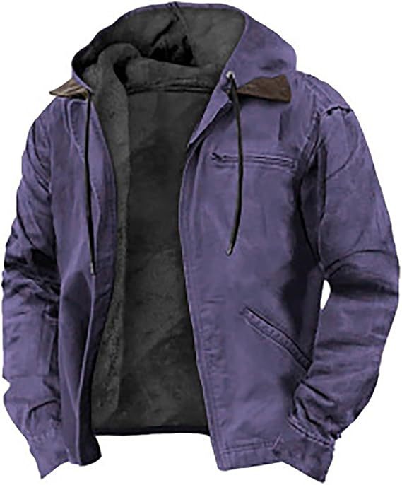 Men’s Solid Color Cardigan Sweater - Autumn Winter Knitted Casual Outerwear