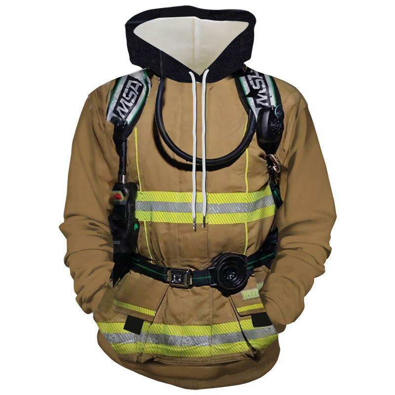Unisex 3D Print Hoodie European Sizing Hoodie