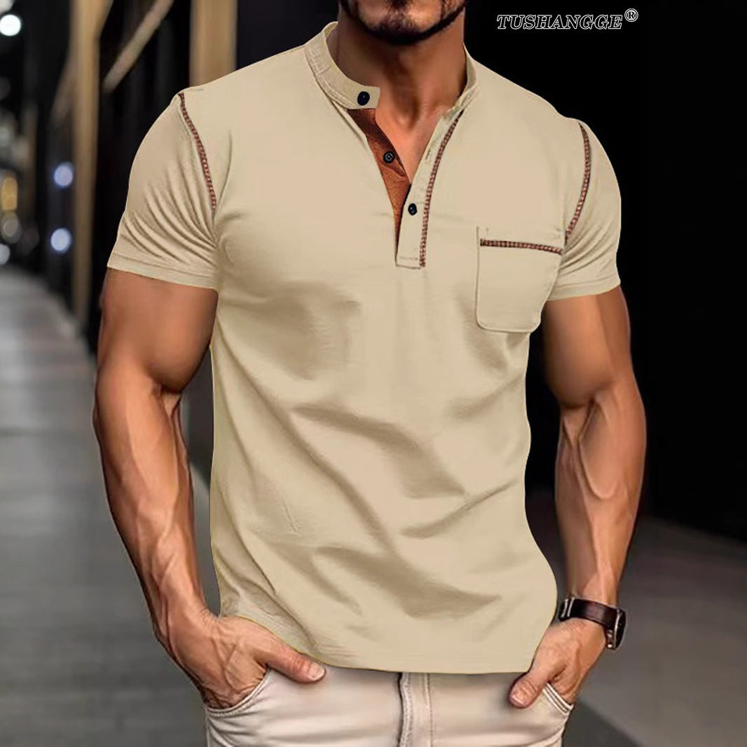 Summer Men's Wear Short Sleeve Polo Shirt Men's Polo Shirt Top