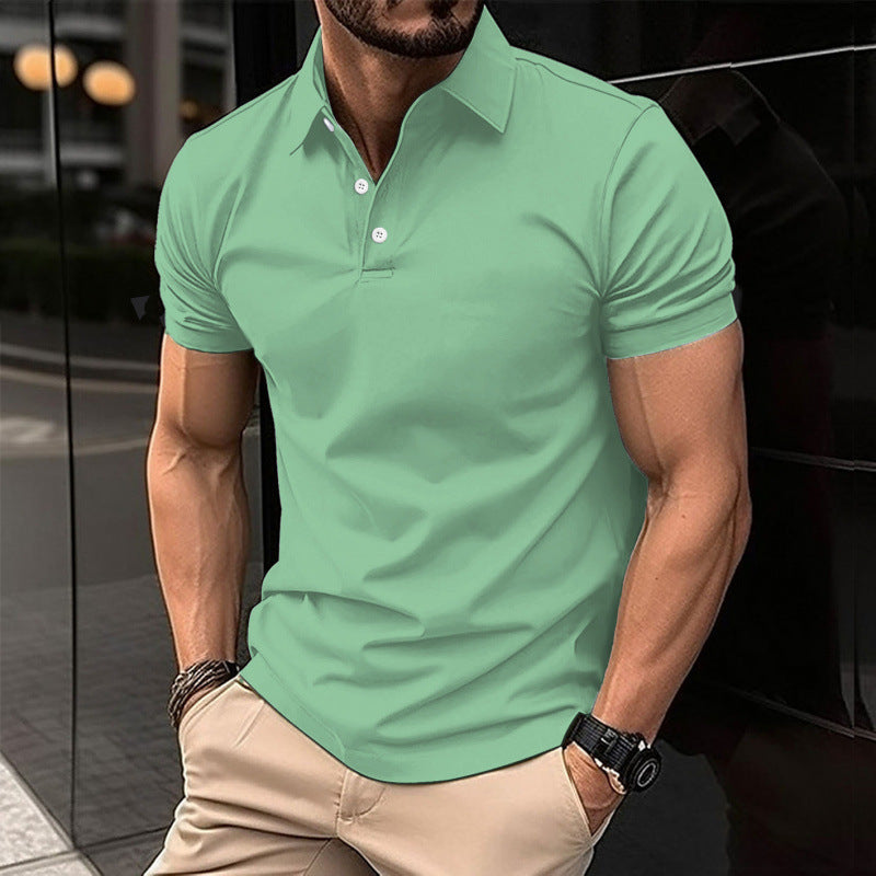 Summer 3D Polo Shirt Men's Short Sleeve Sport Fashion Polo Shirt