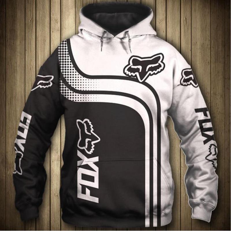 3D Print Harley Davidson Men's Loose Fit Hoodie Streetwear