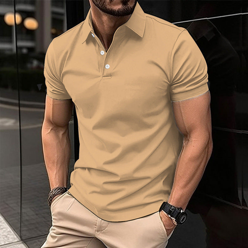 Summer 3D Polo Shirt Men's Short Sleeve Sport Fashion Polo Shirt