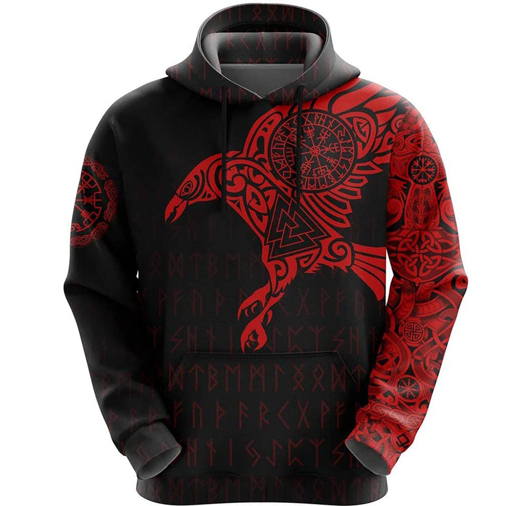 Best Seller Viking Myth 3D Print Men's Hoodie