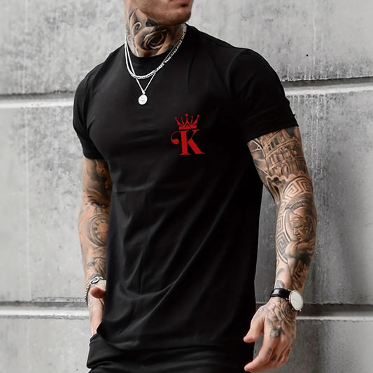 Oversized 3D Print Summer Casual Round-Neck T-Shirt Series