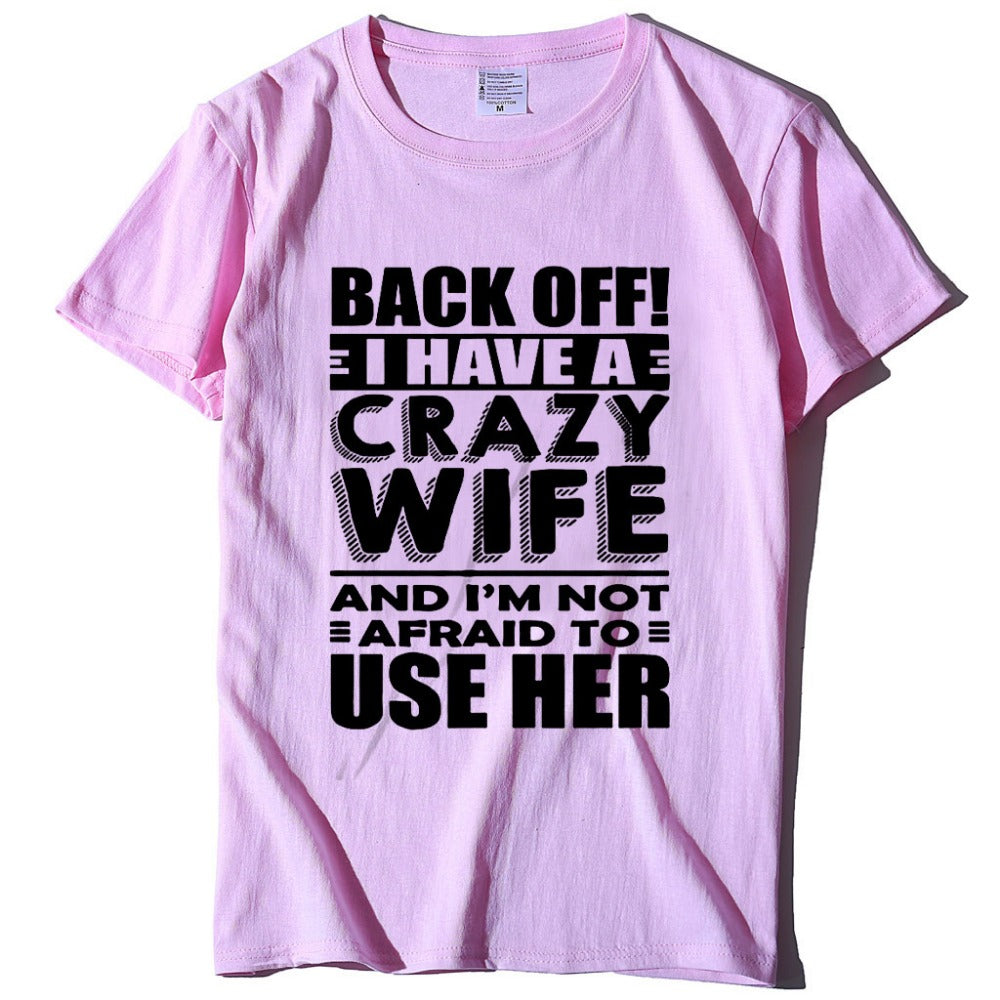 New Letter Print T-Shirt – Trendy Street Style English Short-Sleeve Tee