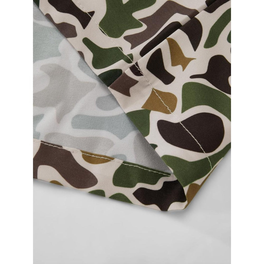 New Men's Camouflage Print Short Sleeve Shirt