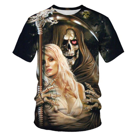 New Fishing-Themed 3D Print Men's Long-Sleeve Cross-Mirror Sportswear