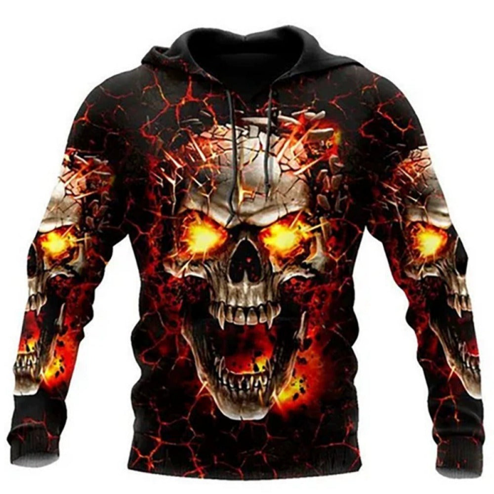 New Men's Hoodie with Pocket Casual Pullover Streetwear