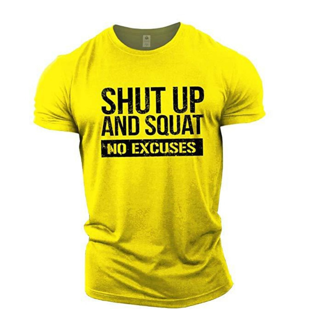 Summer Men's 3D Digital Print Round-Neck Trendy Casual Tee