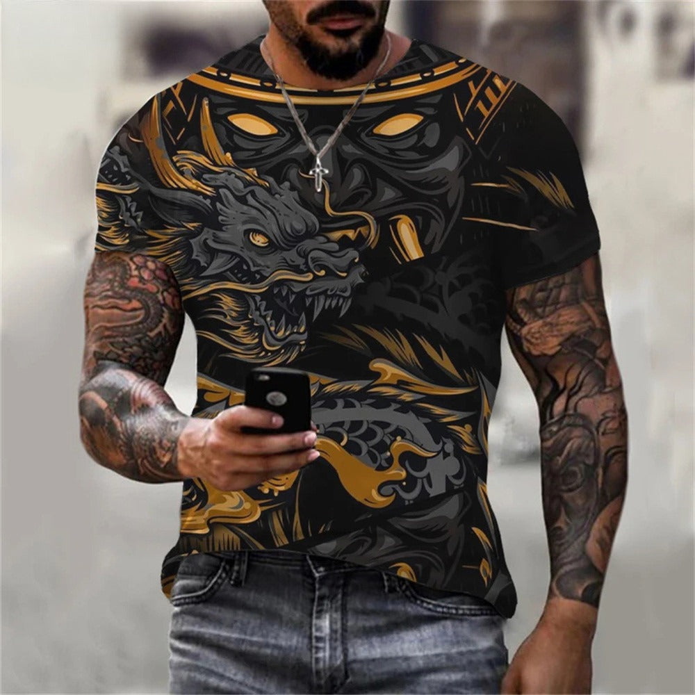 "My Motorcycle Is Calling And I Must Go" Funny Motorcyclist Graphic Tee