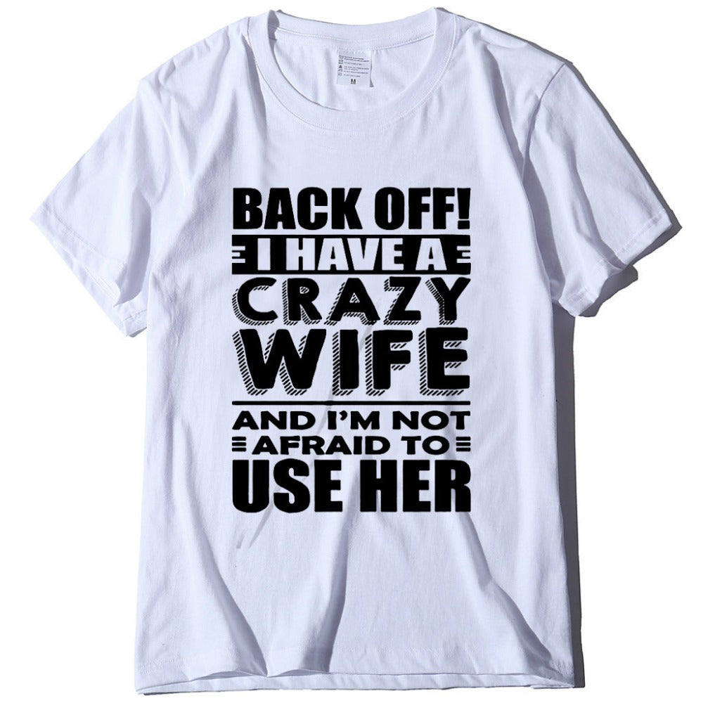 New Letter Print T-Shirt – Trendy Street Style English Short-Sleeve Tee