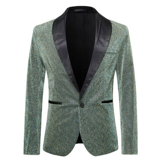 EuroSize Men's Autumn StageBarParty GoldThread Emcee Tuxedo