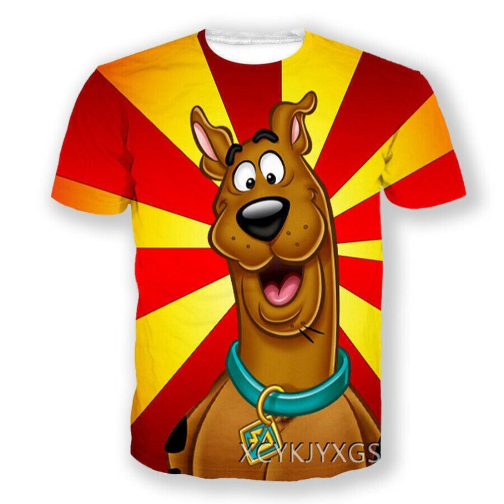 Bestselling 3D Print Parent-Child Matching Short-Sleeve Kids' Tops
