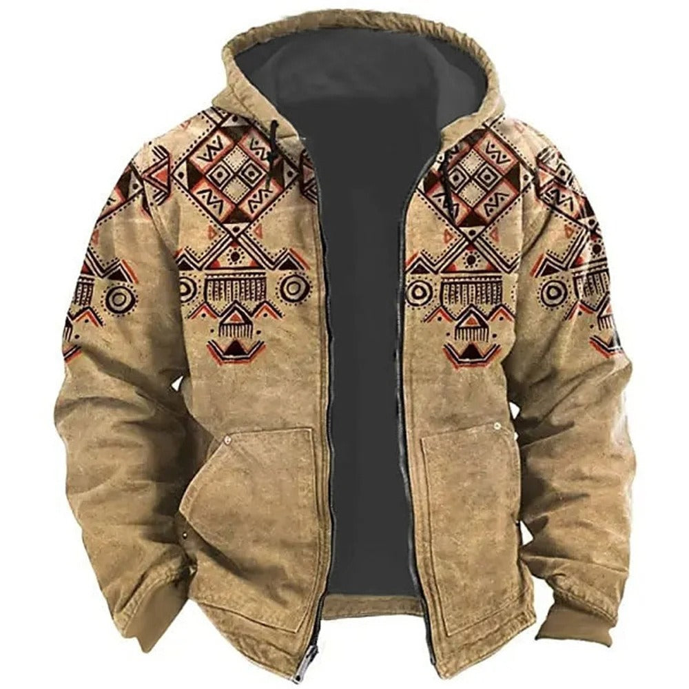 New Retro 3D Print Men's Hoodie MC4