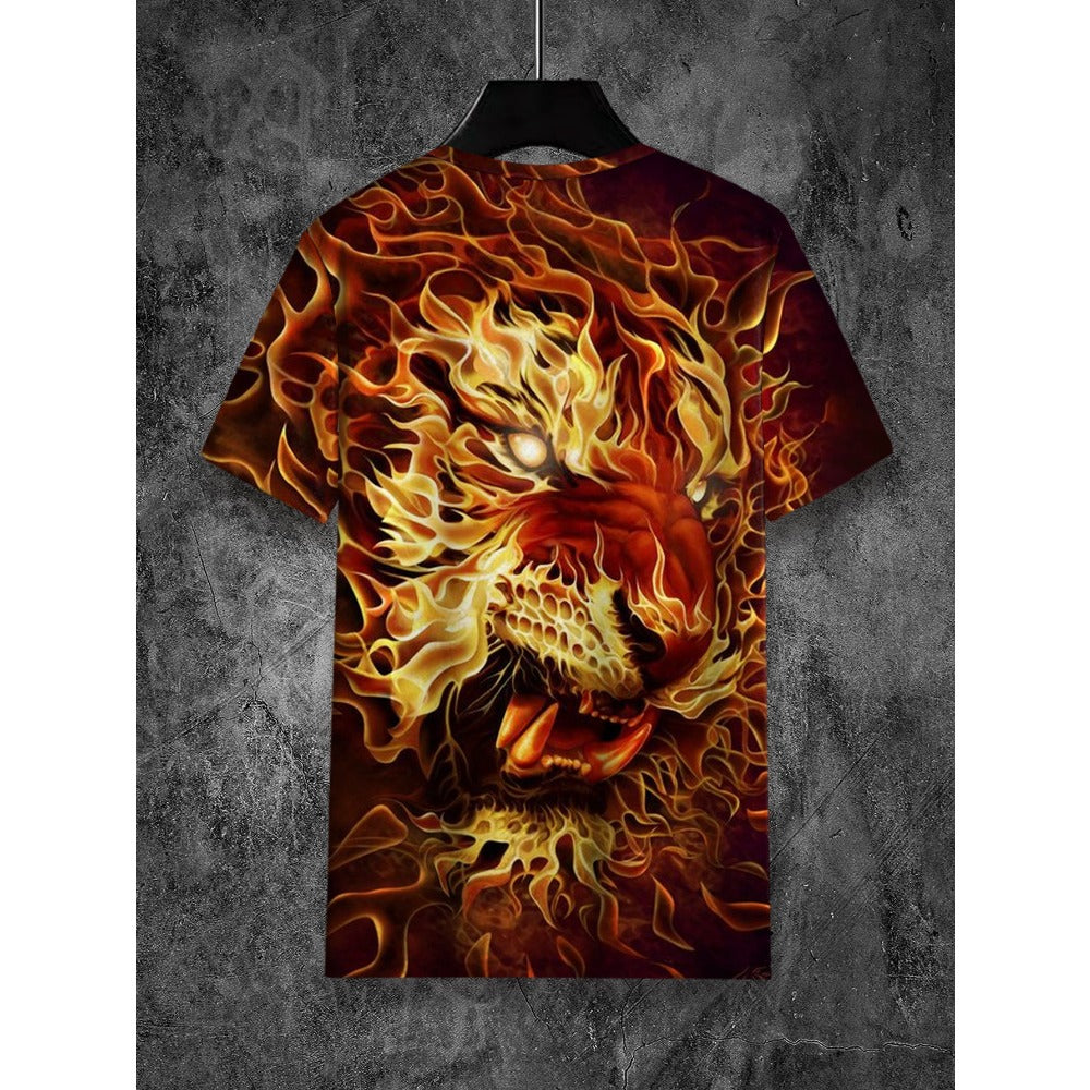 New Anime Jujutsu Kaisen 3D Print Men's Casual Tee