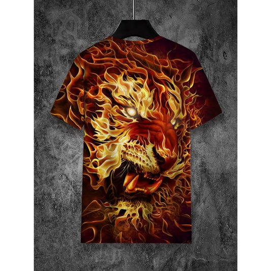 New Anime Jujutsu Kaisen 3D Print Men's Casual Tee