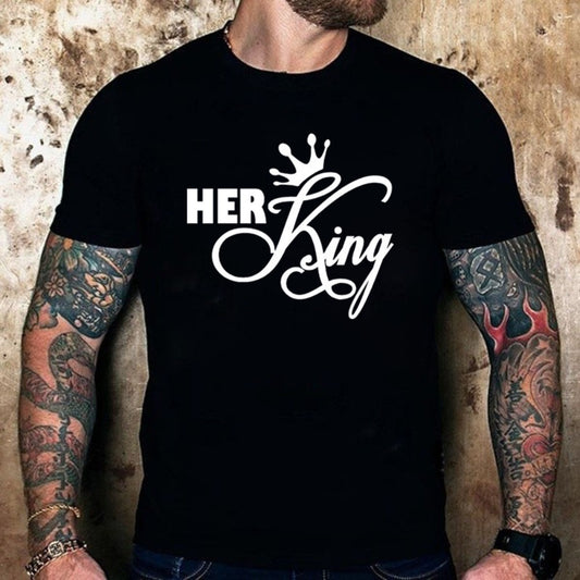 Funny 3D Print Men's Summer Loose Round-Neck Casual Tee