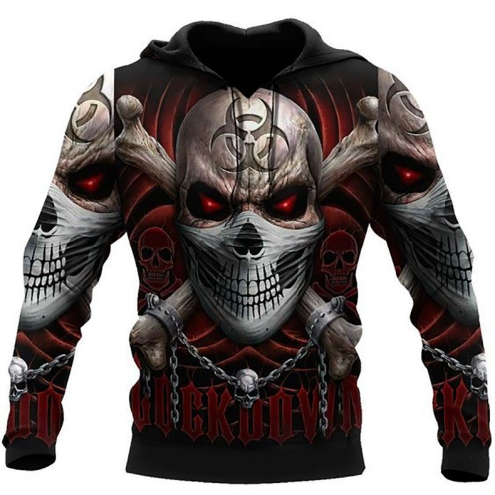 New Men's Hoodie with Pocket Casual Pullover Streetwear