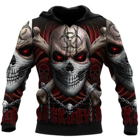 New Men's Hoodie with Pocket Casual Pullover Streetwear