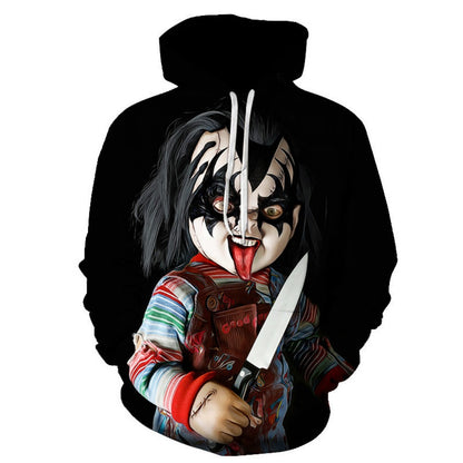 Halloween Good Guys Chucky 3D Print Hoodie for Men & Kids – Wholesale