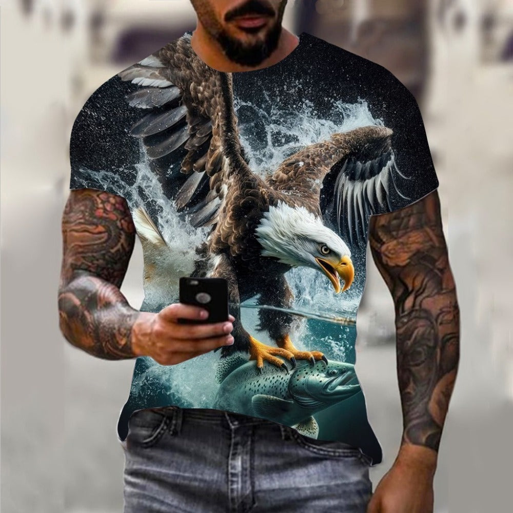 2023 Summer Men's Minimalist Breathable Casual Short-Sleeve Tee
